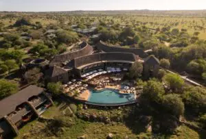 The lodge provides an oasis in the bush | Four Seasons Safari Lodge Serengeti