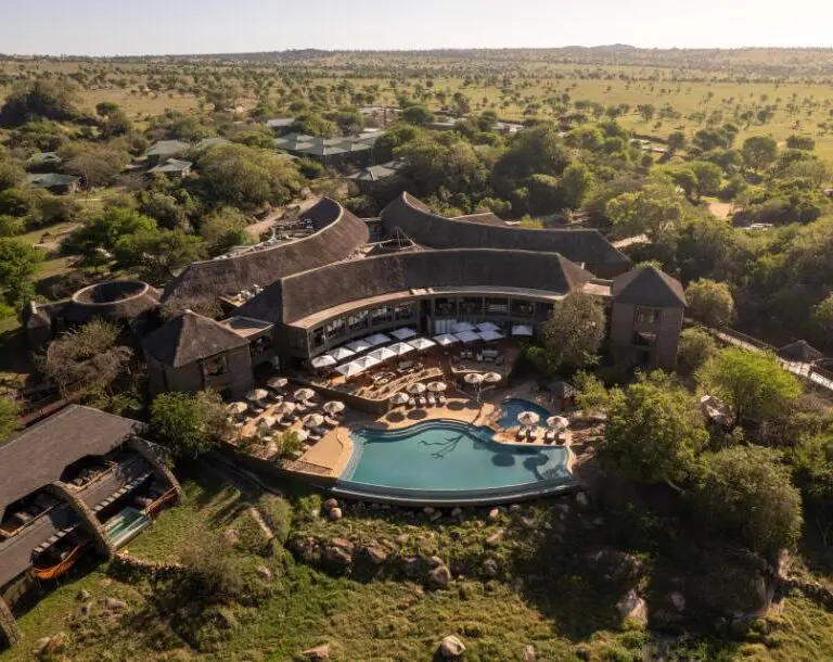 The lodge provides an oasis in the bush | Four Seasons Safari Lodge Serengeti