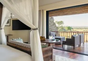 Wake up to the sights and sounds of the bush.