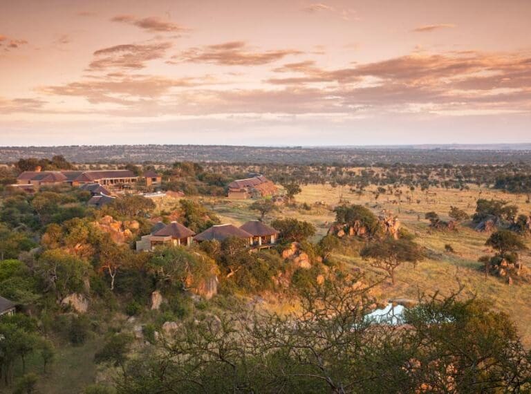 Enjoy a stay immersed in the  Serengeti wilderness.
