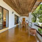 Unwind on your private patio.