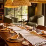 Gather together for breakfast, lunch and dinner. 