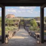 Every aspect of the homestead blends into the surrounding landscape.