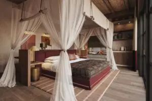 Retreat to the comfort of your private suite.