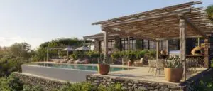 Relax by the infinity pool in between activities.