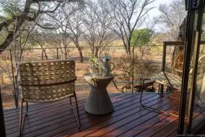 Enjoy your own private deck.