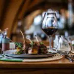 Delight in delicious meals and an extensive wine list.