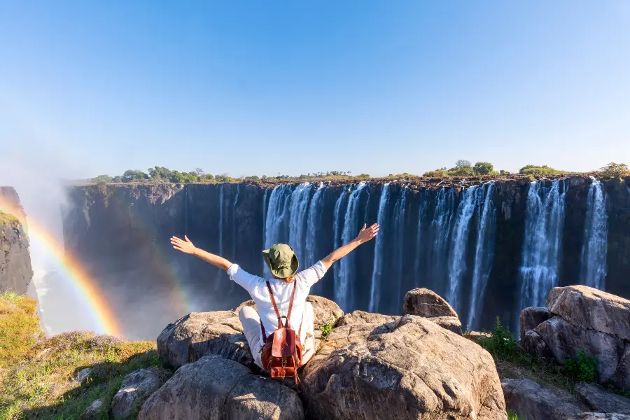 A beautiful viewing point over Victoria Falls | Go2Africa