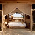 Wake to views of the surrounding wilderness.