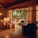 Relax in the privacy of your own villa lounge.