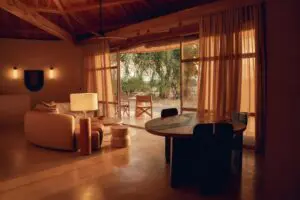 Relax in the privacy of your own villa lounge.