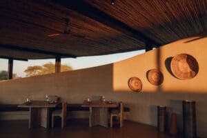 Savour delicious meals in the dining area.