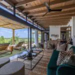 Enjoy your own private deck and outdoor lounge when staying in the villa.