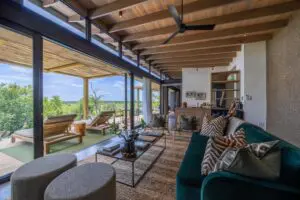 Enjoy your own private deck and outdoor lounge when staying in the villa.