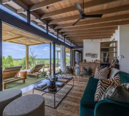 Enjoy your own private deck and outdoor lounge when staying in the villa.