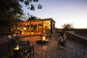 Catch up on the day's sightings around the firepit each evening.
