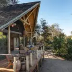 Stay in private bush villas.