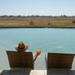 Cool off with a dip and cocktail by the pool.